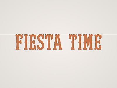 Fiesta Time Banner
