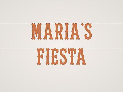 Maria's Fiesta Banner