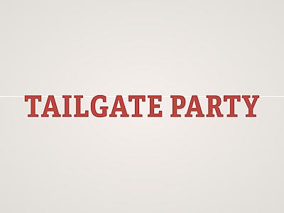 Tailgate Party Banner