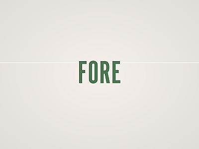 Fore Banner