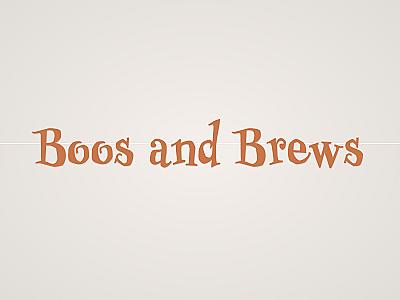 Boos and Brews Banner