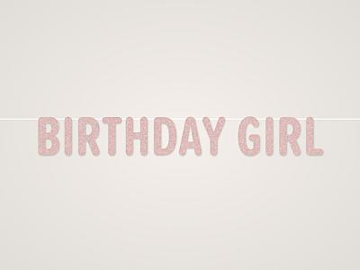 Birthday Girl Banner