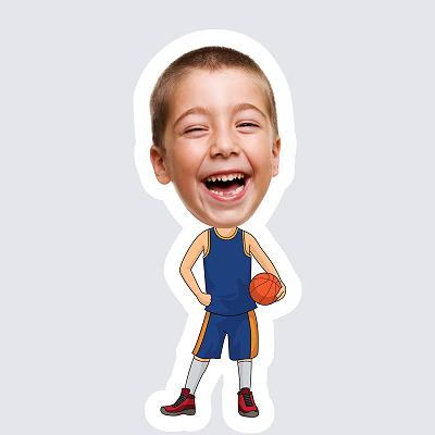 Basketball Boy topper body