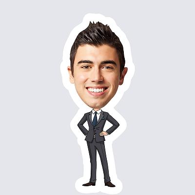 Groom topper body