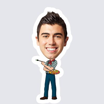Male Artist topper body