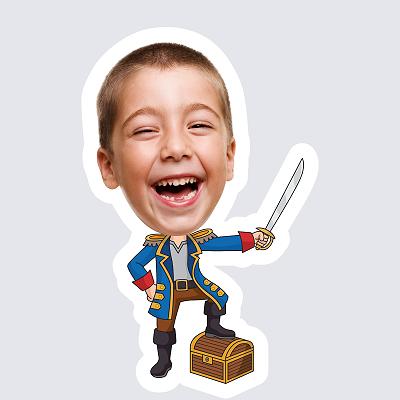 Boy Pirate topper body