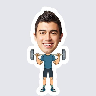 Male Bodybuilder topper body
