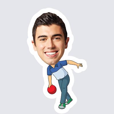 Male Bowler topper body