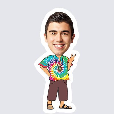 Male Hippie topper body