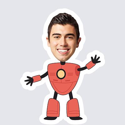 Male Robot topper body