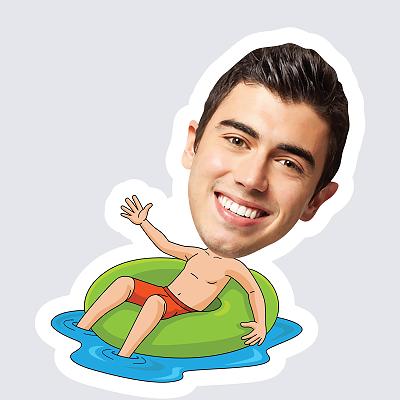 Male Swimmer topper body