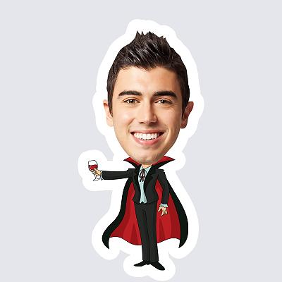 Male Vampire topper body