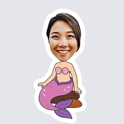 Mermaid topper body
