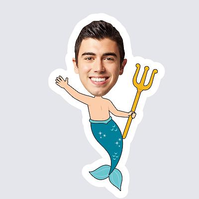 Merman topper body