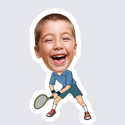 Boy Tennis topper body