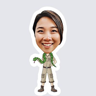 Female Zookeeper topper body