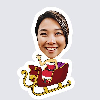 Female in Sleigh topper body