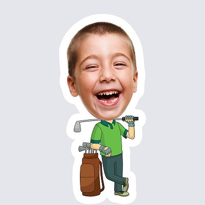 Boy Golf topper body