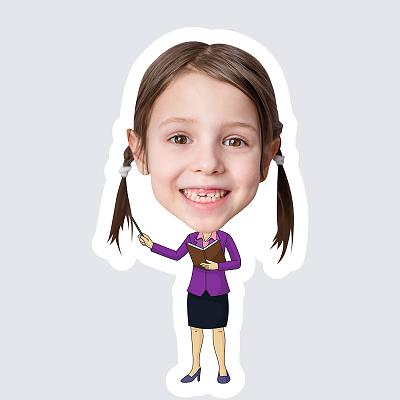 Girl Teacher topper body