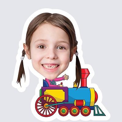 Girl Train Engineer topper body