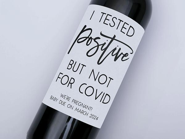 Tested Positive Label
