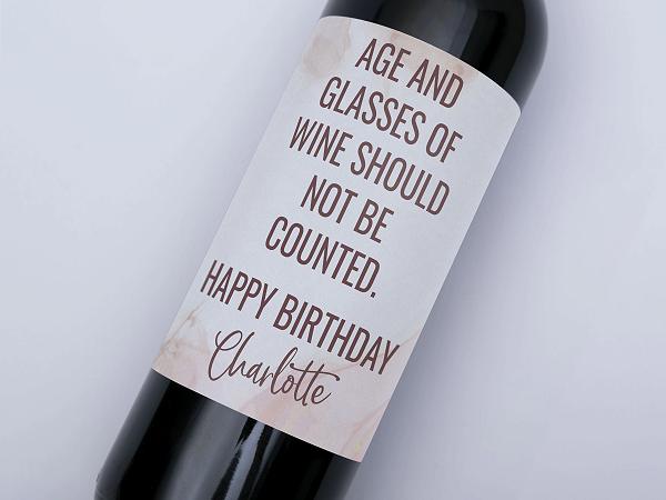 Age and Wine Uncounted