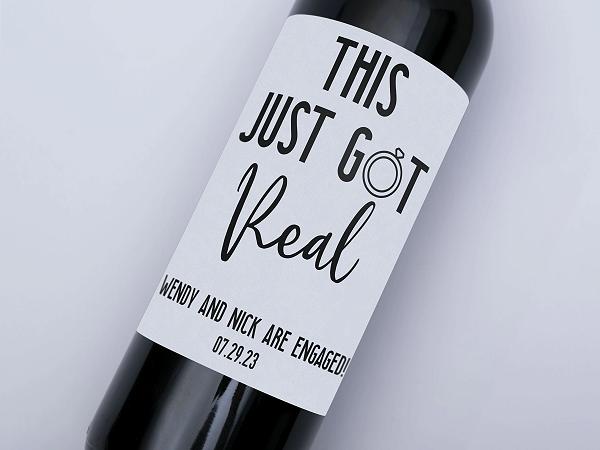 Got Real Ring Label