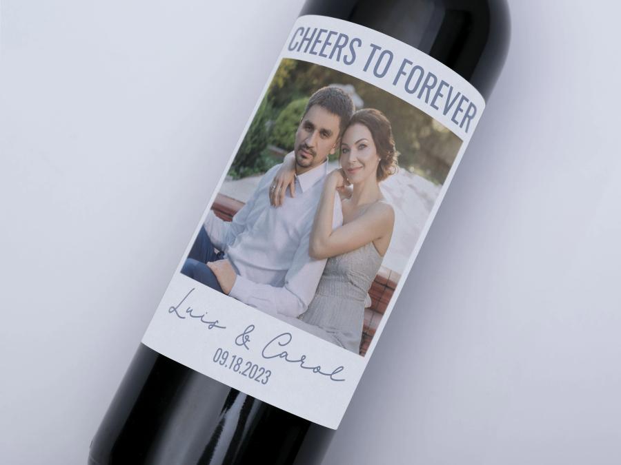 Cheers To Forever on bottle