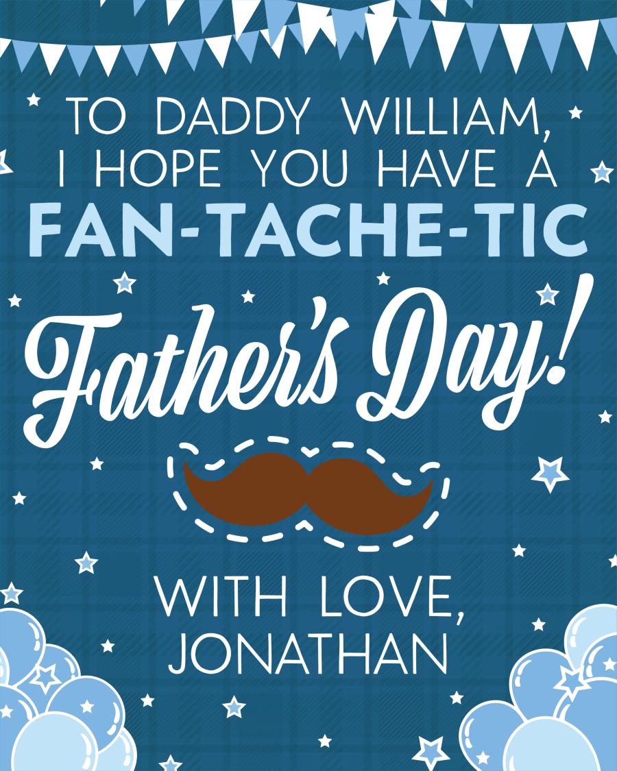 Fan-Tache-Tic Dad on bottle