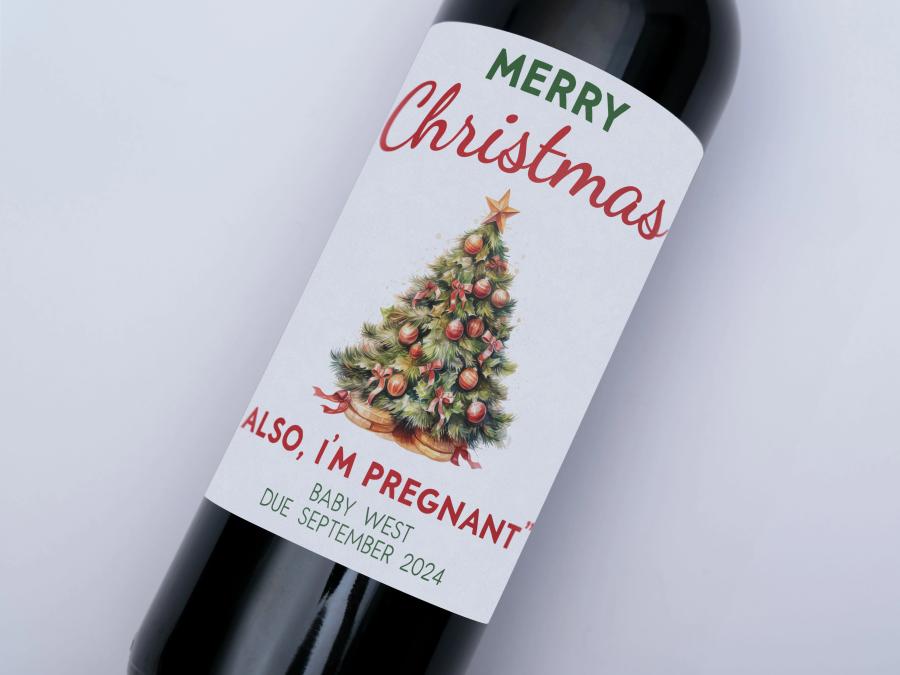 Christmas Baby Surprise on bottle