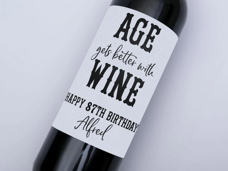 Age Gets Better on bottle