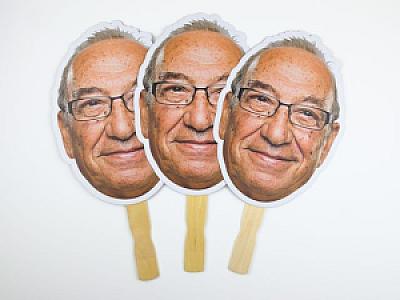 Big Face on a Stick