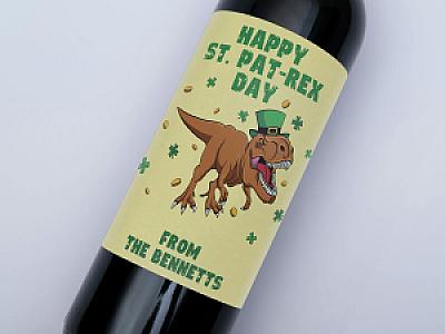 Custom Wine Label - custom photo wine bottle label