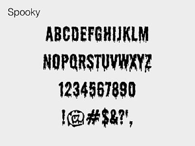 Custom "Spooky" Banner