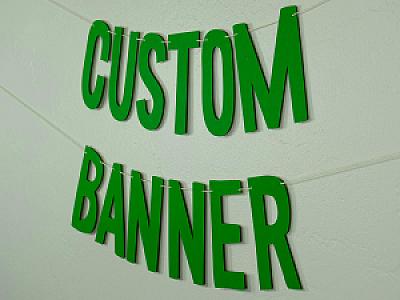 Custom "Wilderness" Style Banner