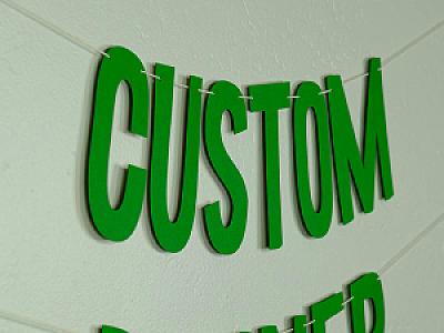 Custom "Wilderness" Style Banner