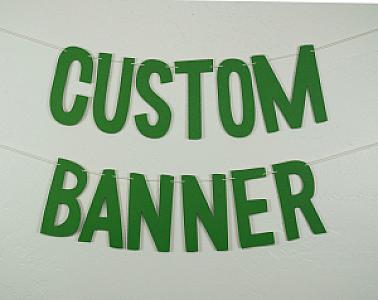 Custom "Wilderness" Style Banner