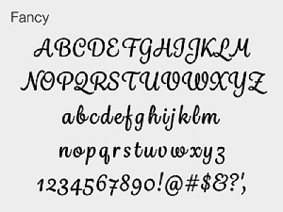 Custom "Fancy" Banner - Formal Script