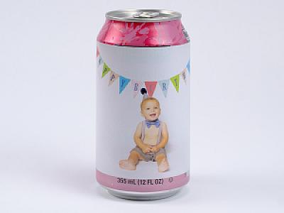 Custom Printed Soda Beer Can Label Wrapper