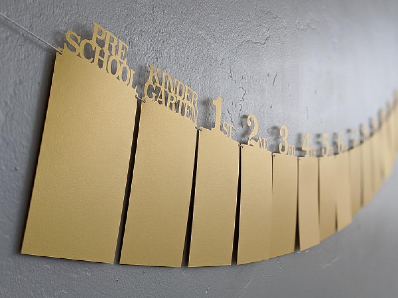 Graduation Photo Banner | Preschool Through High School – Glitter & Matte Cardstock