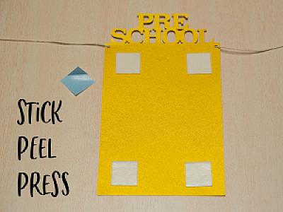 Photo Banner Mounting Kit – Double Sided Adhesive Foam Squares