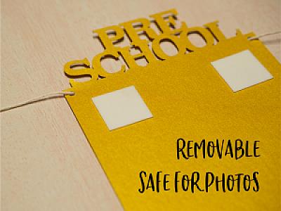 Photo Banner Mounting Kit – Double Sided Adhesive Foam Squares