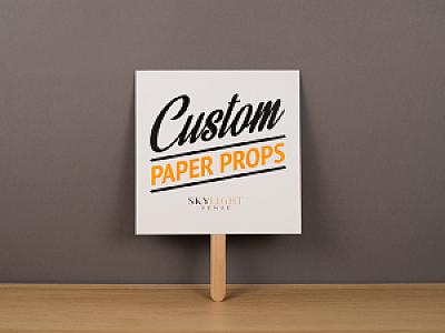 Custom Logo & Artwork Cutouts, Photo Booth Props
