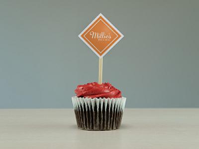 Custom Logo and Artwork Cupcake Toppers