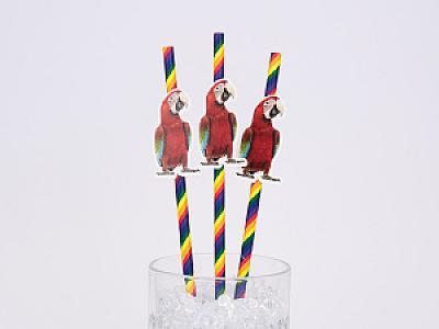 Custom Pet Straws, Personalized Dog & Cat Photo Straws