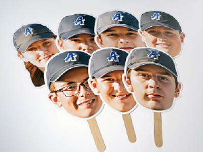 Sports Big Head Cutouts, Team Gifts