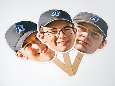 Sports Big Head Cutouts, Team Gifts