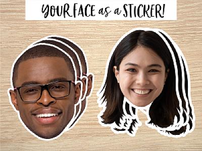 Custom Face Stickers
