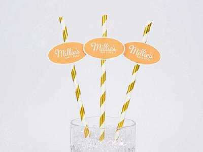 Custom Straws