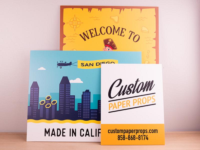 Custom Foam Core Board Signs